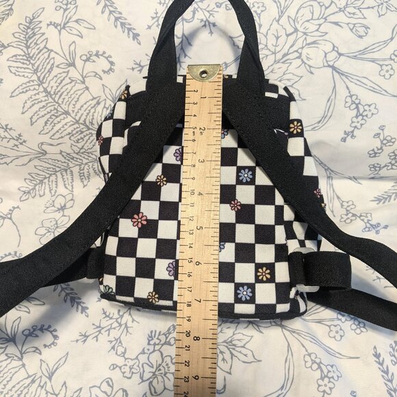 Like Dreams Checkered Daisies Mini Backpack - Picture 6 of 8